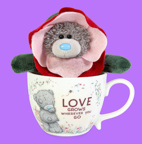Tatty Teddy Flower Bear & Mug