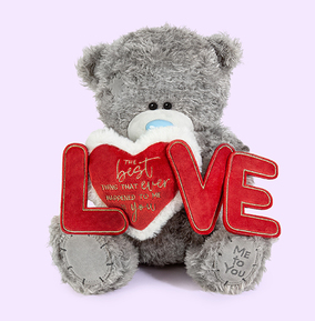 Large Tatty Teddy Love  Bear 31cm