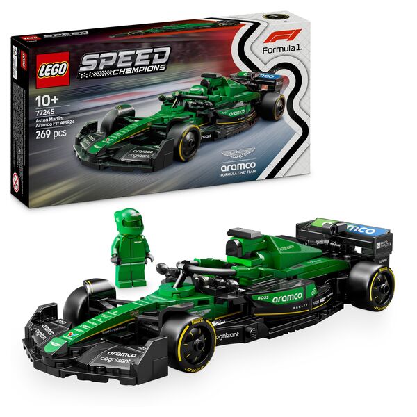 LEGO Aston Martin Aramco F1® AMR24 Race Car
