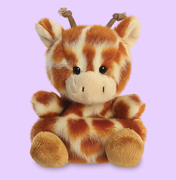 Palm Pals Giraffe Soft Toy