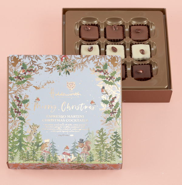 Espresso Martini Christmas Cocktail Chocolates