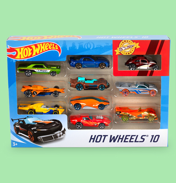 Hot Wheels 10 Car Giftpack