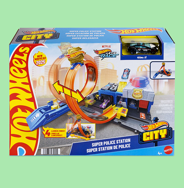 Hot Wheels City Super Police Station
