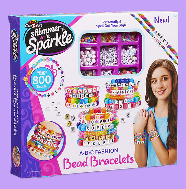 Shimmer N Sparkle Bead Bracelets