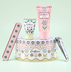Cath Kidston Woven Flowers Manicure Tin