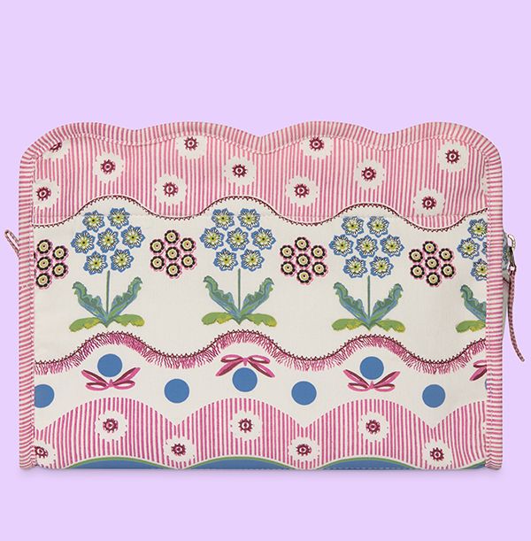 Photo of Cath Kidston Woven Flowers Scallop Wash Bag