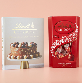 Lindt Cookbook & Truffles Giftset