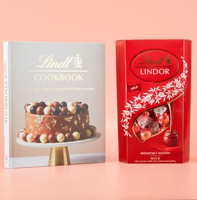 Photo of Lindt Cookbook & Truffles Giftset