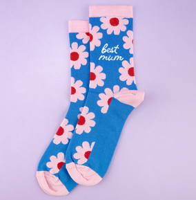 Best Mum Flower Socks
