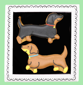 Biscuiteers Dachshunds Biscuits