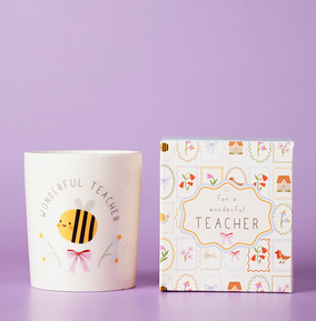 For A Wonderful Teacher Candle