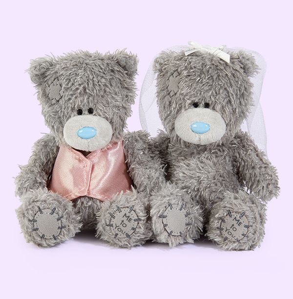 Photo of Mr And Mrs Tatty Teddy Bear Gift Set 11.5 cm