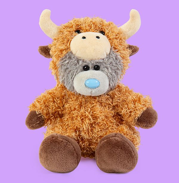 Photo of Tatty Teddy Highland Cow Soft Toy 13cm