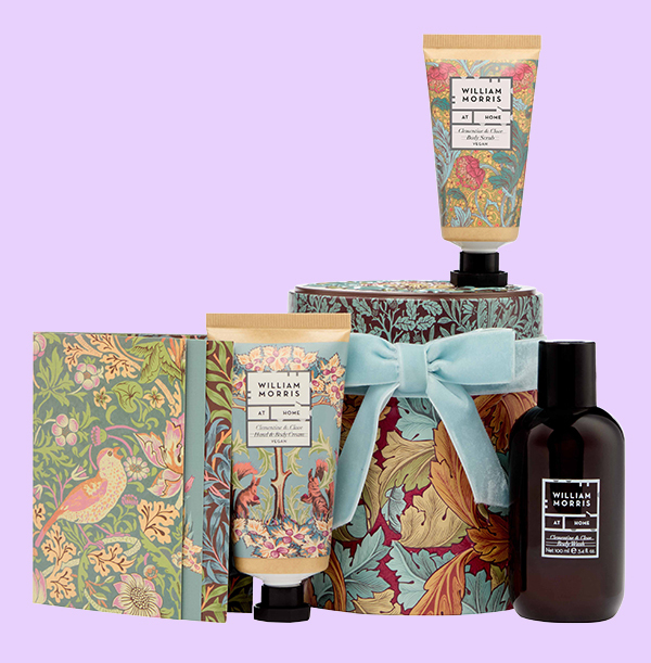 William Morris Oak & Willow Bathing Gift Tin