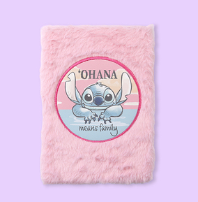 Stitch Plush Notebook