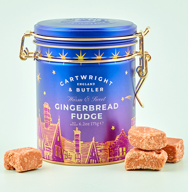 Cartwright & Butler Gingerbread Fudge Tin