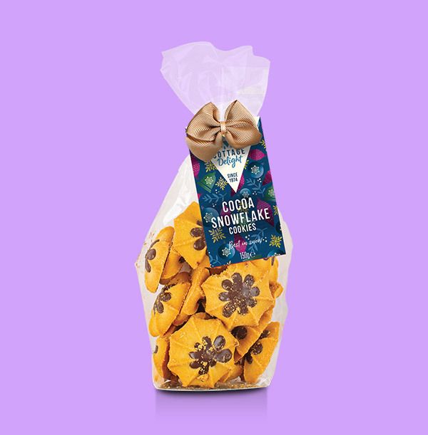 Photo of Cocoa Snowflake Cookies