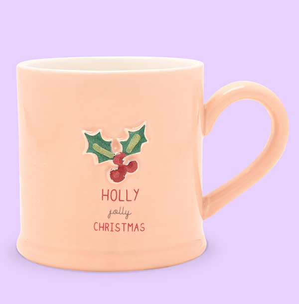Love Life Holly Jolly Christmas  Mug