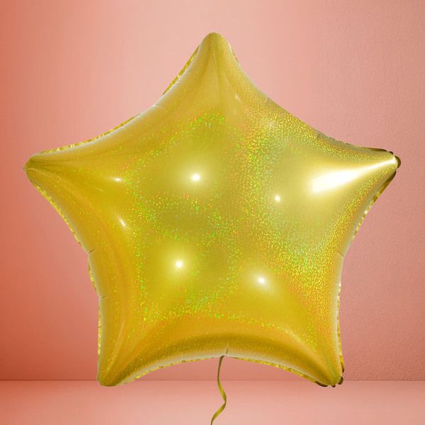 Photo of Gold Star Balloon