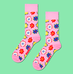 Happy Socks Folk Flower Sock