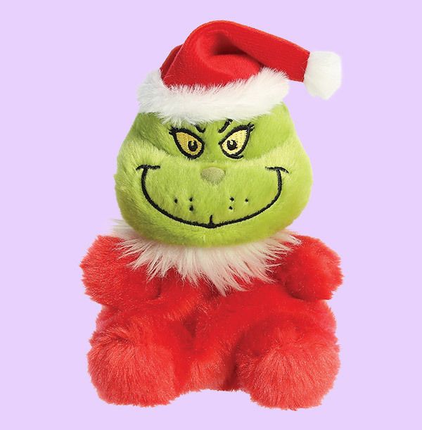Photo of Grinch Santa Palm Pal Soft Toy
