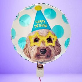 Photo of Party Dog Happy Birthday Balloon