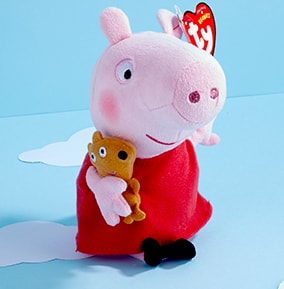 Peppa Pig TY Beanie Boo Funky Pigeon