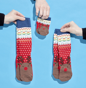 Daddy's first christmas deals socks