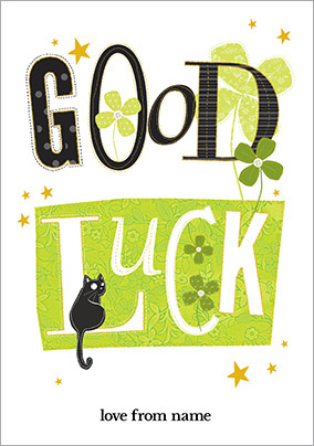 Abacus - Black Cat, Good Luck
