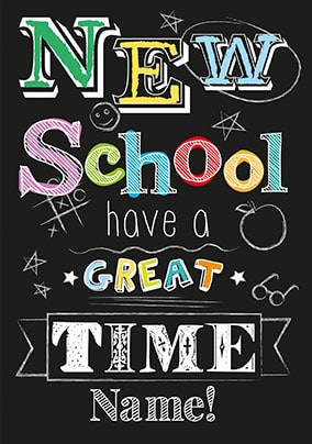 Abacus - New School, Chalkboard
