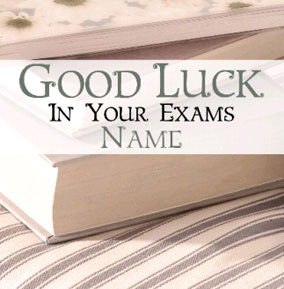 Antique Sentiments - Good Luck With Exams