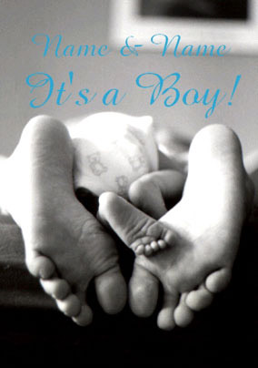 Baby Photo - Feet Boy