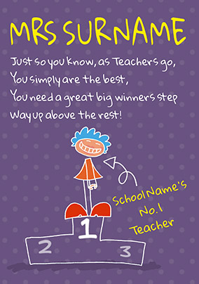 Emotional Rescue - No1. Female Teacher