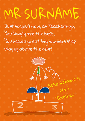 Emotional Rescue - No1. Male Teacher