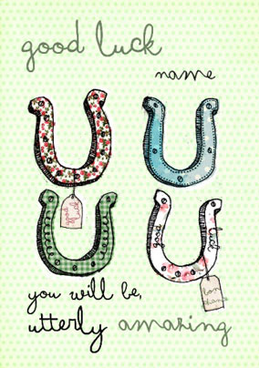 Just A Note - Good Luck