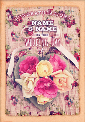 Lucy Barden - Congratulations on your Wedding Day