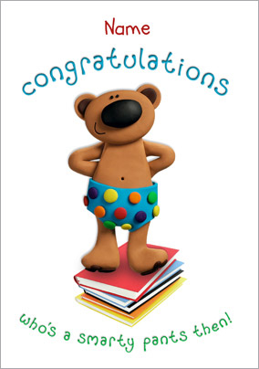 Congratulations Smarty Pants Card