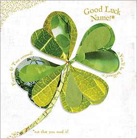 Magpie - Four Leaf Good Luck Clover
