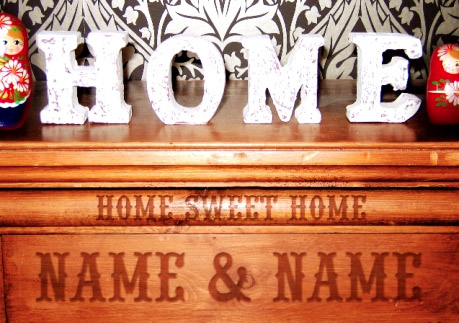 Home Sweet Home - Mantel