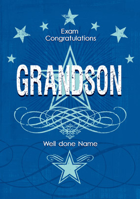 Carlton - Grandson Exam Congratulations