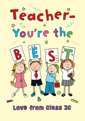 Gibson - Teacher you're the best
