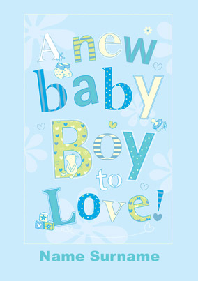 Sweet Talk - A New Baby Boy To Love