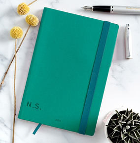 Personalised Initials Diary 2024