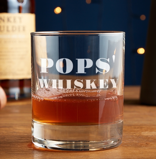 Engraved Tumbler - Pops' Whisky