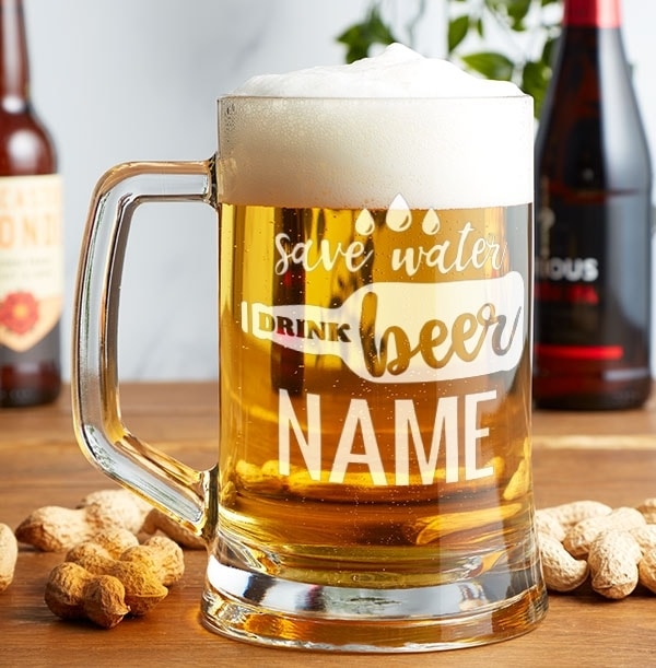 Save Water Drink Beer Personalised Tankard