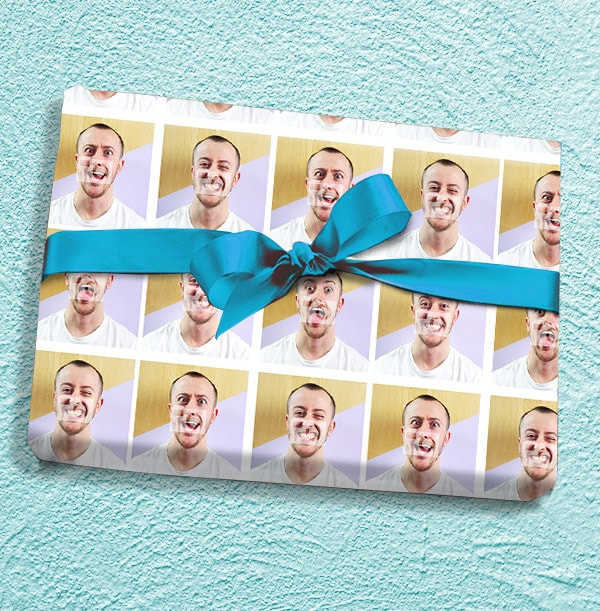 Photo Collage Wrapping Paper
