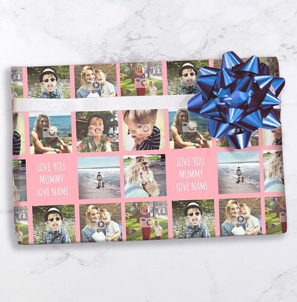 Love You Mummy Photo Wrapping Paper