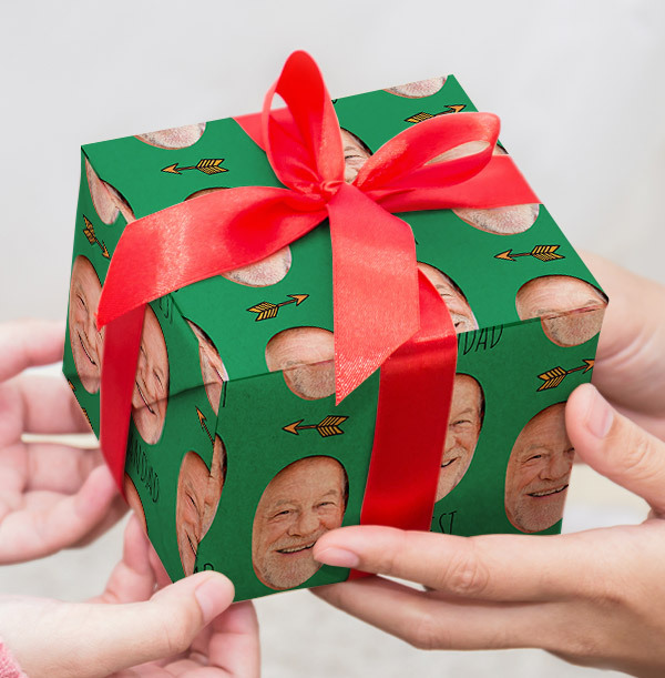 Bestest Grandad Photo Wrapping Paper