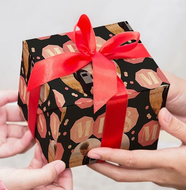 Mr and Mrs Photo Wrapping Paper