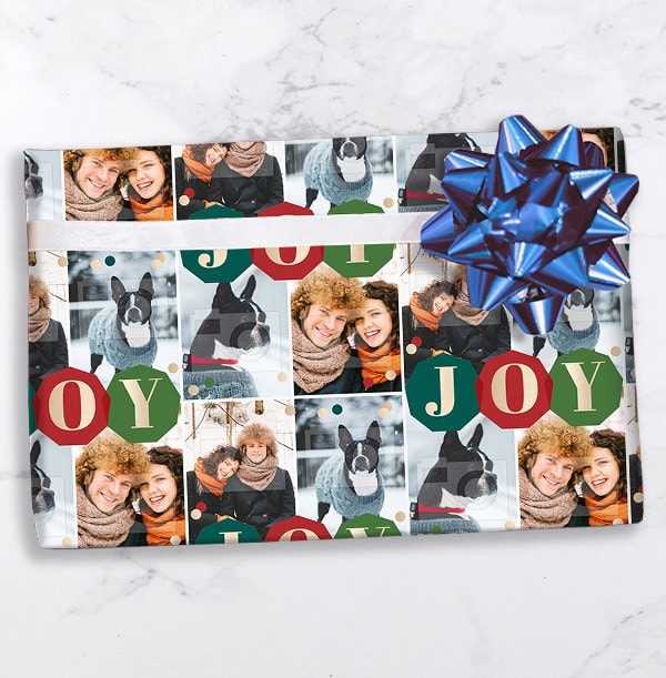 Joy Christmas Wrapping Paper